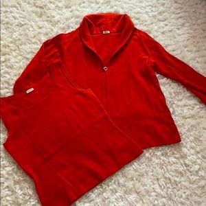 Agnona cashmere twin set